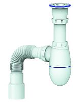 картинка Сантехническая арматура UNICORN В220 - сифон для мойки с прикручивающимся выпуском от магазина Tovar-RF.ru