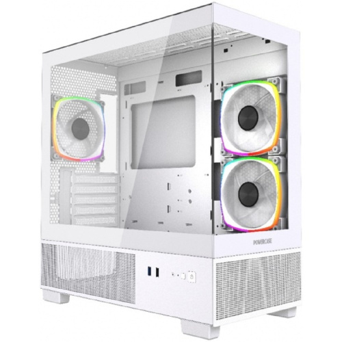 картинка Powercase Корпус Vision Micro M1 ARGB, Tempered Glass, 3x 120mm ARGB fans, белый, mATX (CVMM1W-A3) магазин Tovar-RF.ru являющийся официальным дистрибьютором в России картинка Powercase Корпус Vision Micro M1 ARGB, Tempered Glass, 3x 120mm ARGB fans, белый, mATX (CVMM1W-A3) от магазина Tovar-RF.ru
