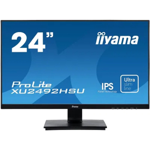 картинка lcd iiyama 23.8" xu2492hsu-b1 (a)черный {ips led 1920x1080 5ms 16:9 250cd 178гр/178гр d-sub hdmi displayport 2wx2} магазин Tovar-RF.ru являющийся официальным дистрибьютором в России картинка lcd iiyama 23.8" xu2492hsu-b1 (a)черный {ips led 1920x1080 5ms 16:9 250cd 178гр/178гр d-sub hdmi displayport 2wx2} от магазина Tovar-RF.ru