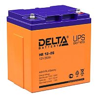 картинка delta hr 12-26  (12b, 26 а\ч) свинцово- кислотный аккумулятор   от магазина Tovar-RF.ru