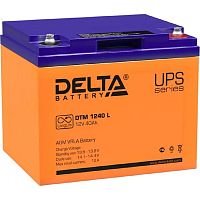 картинка delta dtm 1240 l (40 а\ч, 12в) свинцово- кислотный аккумулятор   от магазина Tovar-RF.ru