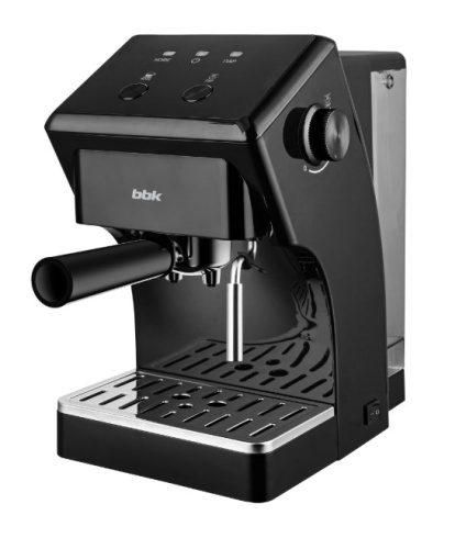 картинка кофеварка рожковая bbk cm1502 черный магазин Tovar-RF.ru являющийся официальным дистрибьютором в России картинка кофеварка рожковая bbk cm1502 черный от магазина Tovar-RF.ru