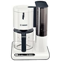 картинка кофеварка капельного типа bosch tka 8011, 1.25 л, белый от магазина Tovar-RF.ru