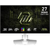 картинка msi mag 27" 274qrfw e20 белый {rapid ips flat 2560x1440 200hz 0.5ms displayhdr400 1000:1 300cd 2xhdmi2.0b displayport1.4a usb-c  has pivot vesa} от магазина Tovar-RF.ru