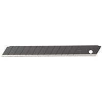 картинка Лезвия OLFA сегментированные BLACK MAX, 9х80х0,38мм, 13 сегментов, 50шт [OL-ABB-50B] от магазина Tovar-RF.ru