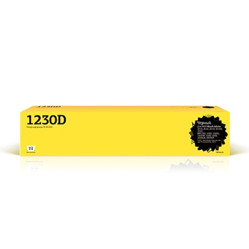 картинка t2 r1230d/mp2000 тонер-картридж (tc-r1230) для ricoh aficio 2015/2016/2018/2020/mp1500/mp1600/mp1900/mp2000 (9000 стр.), черный от магазина Tovar-RF.ru