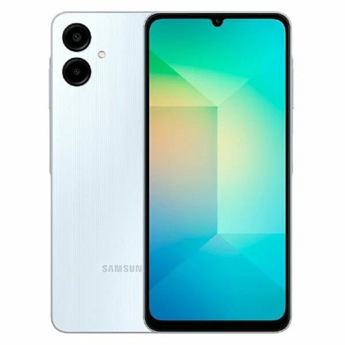 картинка samsung galaxy a06 sm-a065f 4+64gb голубой моноблок (sm-a065flbdcau) магазин Tovar-RF.ru являющийся официальным дистрибьютором в России картинка samsung galaxy a06 sm-a065f 4+64gb голубой моноблок (sm-a065flbdcau) от магазина Tovar-RF.ru
