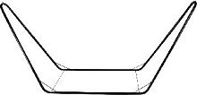 картинка экос hs-03 стойка для гамака 280x120x80см (004983)от магазина Tovar-RF.ru