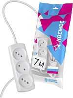 картинка Удлинитель КОСМОС YKSM7M-3G(6A)S от магазина Tovar-RF.ru