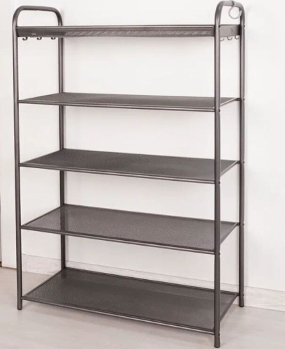 картинка Подставка для обуви ЗМИ Подставка для обуви "Верона 25" (VERONA 25 shoe rack) ПДОВ25 Графит магазин Tovar-RF.ru являющийся официальным дистрибьютором в России картинка Подставка для обуви ЗМИ Подставка для обуви "Верона 25" (VERONA 25 shoe rack) ПДОВ25 Графит от магазина Tovar-RF.ru