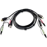 картинка custom usb 2.0 hdmi kvm cable l:1.8m от магазина Tovar-RF.ru