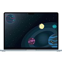 картинка apple macbook air 15-inch 2025 [mc7d4za/a] (клав.рус.грав.) sky blue 15.3" liquid retina {(2880x1864) m4 10c cpu 10c gpu/24gb/512gb ssd/рекоменд.переходник 1979059/1991284} (a3241) от магазина Tovar-RF.ru