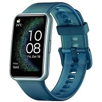 картинка часы huawei watch fit se stia-b39 forest green silicone strap (294916) от магазина Tovar-RF.ru