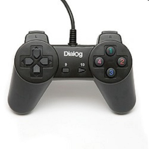 картинка dialog action gp-a01, черный {геймпад, 10 кнопок, usb} магазин Tovar-RF.ru являющийся официальным дистрибьютором в России картинка dialog action gp-a01, черный {геймпад, 10 кнопок, usb} от магазина Tovar-RF.ru