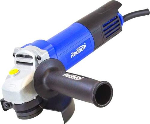 картинка Машина шлифовальная угловая REDBO EAG-125/950D синий/черный 20706 950Вт, 125мм от магазина Tovar-RF.ru