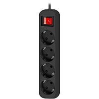 картинка defender удлинитель g430 3.0 м, 4 розетки [99338] выключатель, с заземлением от магазина Tovar-RF.ru