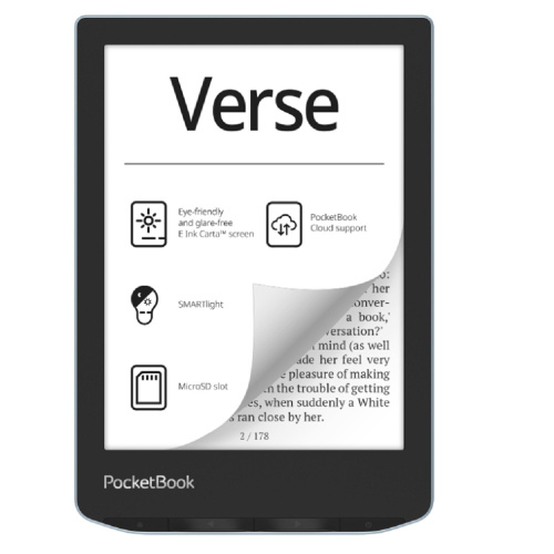 картинка электронная книга pocketbook 629 verse bright blue от магазина Tovar-RF.ru