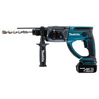 картинка Makita DHR202RFE Перфоратор аккумуляторный SDS+ [DHR202RFE] {18В,2х 3 Ач Li-ion,3реж,1.9Дж,0-4000у\м,3.5кг,чем,подсветка,совмест с 4 Ач Li-ion} от магазина Tovar-RF.ru