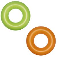 картинка круг для плавания bestway 36025 круг надувной для плавания 91 см неоновый инейот магазина Tovar-RF.ru