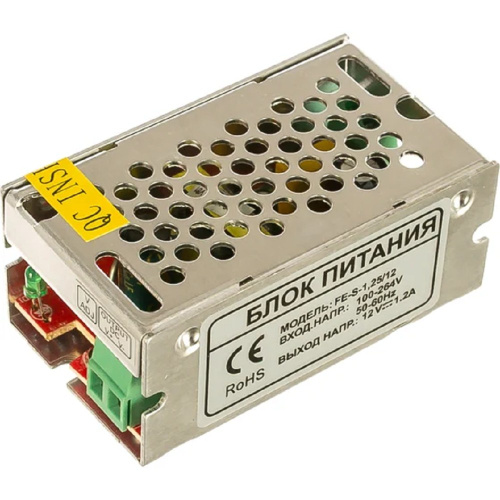 картинка Falcon Eye FE-S-1,25/12 Открытый Блок питания. Входное напряжение 87-264V, Выходное 12V, Номинальный ток 1,25A, Рабочая температура -20 +60С, Габариты H=31/W=39/L=70, Вес 0,15кг. магазин Tovar-RF.ru являющийся официальным дистрибьютором в России картинка Falcon Eye FE-S-1,25/12 Открытый Блок питания. Входное напряжение 87-264V, Выходное 12V, Номинальный ток 1,25A, Рабочая температура -20 +60С, Габариты H=31/W=39/L=70, Вес 0,15кг. от магазина Tovar-RF.ru