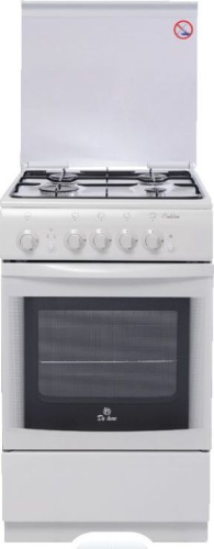 картинка плита газовая de luxe 5040.36г (945201) бел магазин Tovar-RF.ru являющийся официальным дистрибьютором в России картинка плита газовая de luxe 5040.36г (945201) бел от магазина Tovar-RF.ru