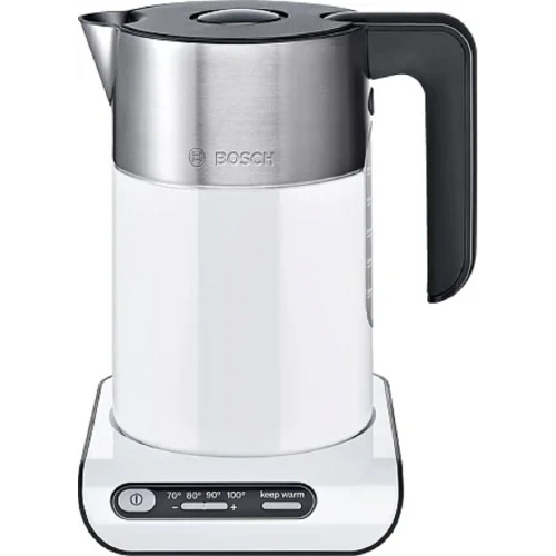 картинка bosch twk8611p чайник,1.5л, 2400вт, бело-серебристый магазин Tovar-RF.ru являющийся официальным дистрибьютором в России картинка bosch twk8611p чайник,1.5л, 2400вт, бело-серебристый от магазина Tovar-RF.ru