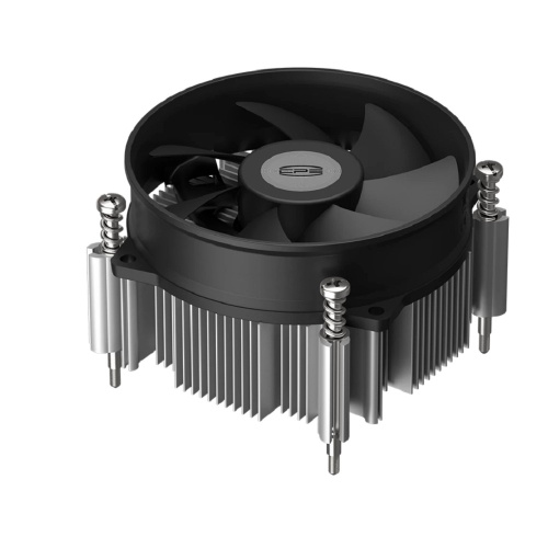 картинка кулер для процессора/ pccooler r95s-i (95w, 4-pin pwm, 60mm, al, -mm, 1x92mm, 36.2cfm, 31.1dba, 2600rpm, s: 1851/1700/1200/115x, black) от магазина Tovar-RF.ru