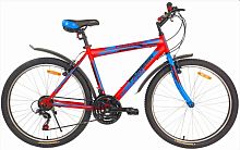 картинка велосипед pioneer pilot 26"/17" red-blue-blackот магазина Tovar-RF.ru