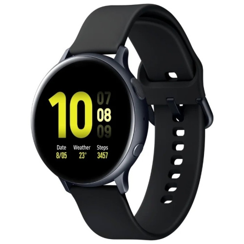 картинка samsung galaxy watch active2 44мм 1.4" super amoled черный (sm-r820nzkrser) от магазина Tovar-RF.ru