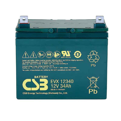 картинка csb батарея evx12340 (12v 34ah) магазин Tovar-RF.ru являющийся официальным дистрибьютором в России картинка csb батарея evx12340 (12v 34ah) от магазина Tovar-RF.ru