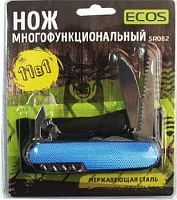картинка нож многофункциональный экос нож многофункциональный т.м. ecos, sr082, синий 325130от магазина Tovar-RF.ru