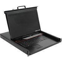 картинка procase e1701hd консоль однорельсовая , 1 порт, lcd 17'', single rail console, lcd d-sub, usb, разрешение 1920*1080 от магазина Tovar-RF.ru