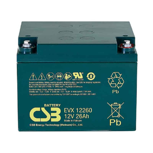 картинка csb батарея evx12260 (12v 26ah) от магазина Tovar-RF.ru
