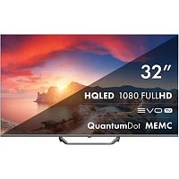 картинка 32" телевизор haier smart tv s2 pro, qled, full hd, черный, смарт тв, android tv [dh1u6md04ru] от магазина Tovar-RF.ru