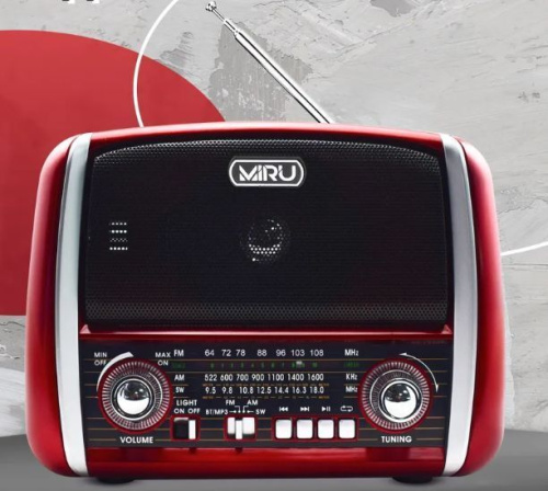 картинка радиоприемник miru sr-1025 радиоприемник от магазина Tovar-RF.ru