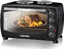 картинка электрическая печь centek ct-1531-42 plate black от магазина Tovar-RF.ru