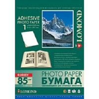 картинка LOMOND 2410003 A4 Струйная глянцевая самоклеящаяся фотобумага 85 г/м2 Белизна: 0,95 (25 листов в пачке) от магазина Tovar-RF.ru