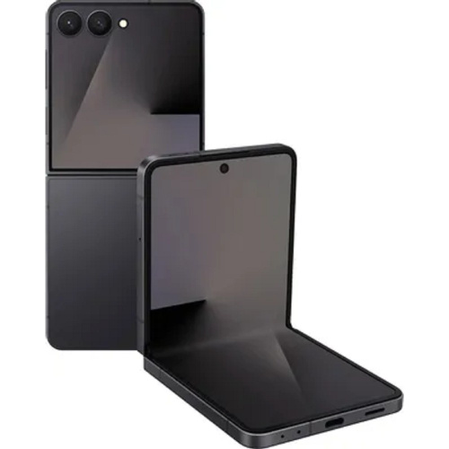 картинка смартфон samsung sm-f766b galaxy z flip7 256gb 12gb черный раскладной 3g 4g 1sim 6.9" 1080x2520 android 16 50mpix 802.11 a/b/g/n/ac/ax/be nfc gps gsm900/1800 gsm1900 protect от магазина Tovar-RF.ru