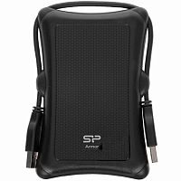 картинка silicon power portable hdd 2tb armor a30 2.5 usb 3.0  sp020tbphda30s3a черный от магазина Tovar-RF.ru