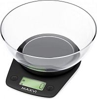 картинка кухонные весы maxvi ks102p black от магазина Tovar-RF.ru