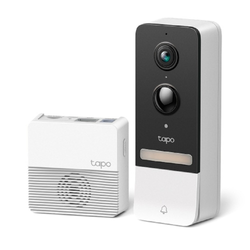 картинка TP-Link Tapo D230S1 Умный дверной звонок с питанием от аккумулятора магазин Tovar-RF.ru являющийся официальным дистрибьютором в России картинка TP-Link Tapo D230S1 Умный дверной звонок с питанием от аккумулятора от магазина Tovar-RF.ru