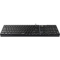 картинка клавиатура genius slimstar126 black usb [31310017402/31310017417] от магазина Tovar-RF.ru