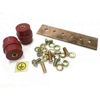 картинка hyperline tgrb-set комплект заземления для шкафов (шина заземления+винты) от магазина Tovar-RF.ru