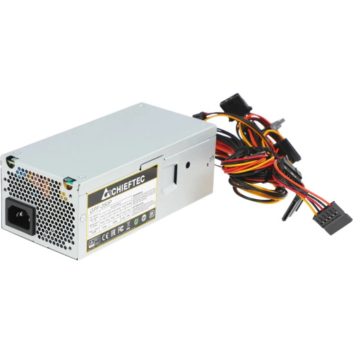 картинка Chieftec 350W OEM GPF-350P [Smart] TFX v2.3,  A.PFC, КПД>85%, 2x SATA, 2x MOLEX, Fan 8 cm от магазина Tovar-RF.ru