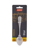 картинка Столовые приборы MALLONY Набор ложек чайных VENEZIA, 3 шт (007228) от магазина Tovar-RF.ru