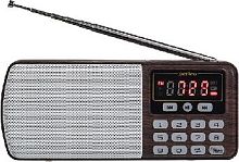 картинка радиоприемник perfeo (i120-bk) егерь - коричневый от магазина Tovar-RF.ru
