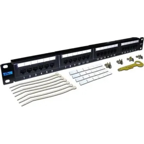 картинка lanmaster twt-pp24utp патч-панель twt 24 порта, utp, кат.5e, 1u магазин Tovar-RF.ru являющийся официальным дистрибьютором в России картинка lanmaster twt-pp24utp патч-панель twt 24 порта, utp, кат.5e, 1u от магазина Tovar-RF.ru
