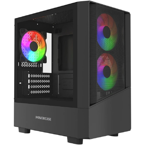 картинка Powercase Корпус Mistral Micro A15B, Tempered Glass, 3x120mm FRGB fan, чёрный, mATX (CMMA15B-L3) магазин Tovar-RF.ru являющийся официальным дистрибьютором в России картинка Powercase Корпус Mistral Micro A15B, Tempered Glass, 3x120mm FRGB fan, чёрный, mATX (CMMA15B-L3) от магазина Tovar-RF.ru