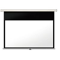 картинка lumien master picture csr lmp-100109csr настенный экран 195x276 см(раб.область 150х266 см) (120") matte white, механизм плавного возврата, возможность потолочн./настенного крепления  (белый корпус)4:3 от магазина Tovar-RF.ru