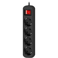 картинка defender удлинитель g450 5.0 м, 4 розетки [99339] выключатель, с заземлением от магазина Tovar-RF.ru